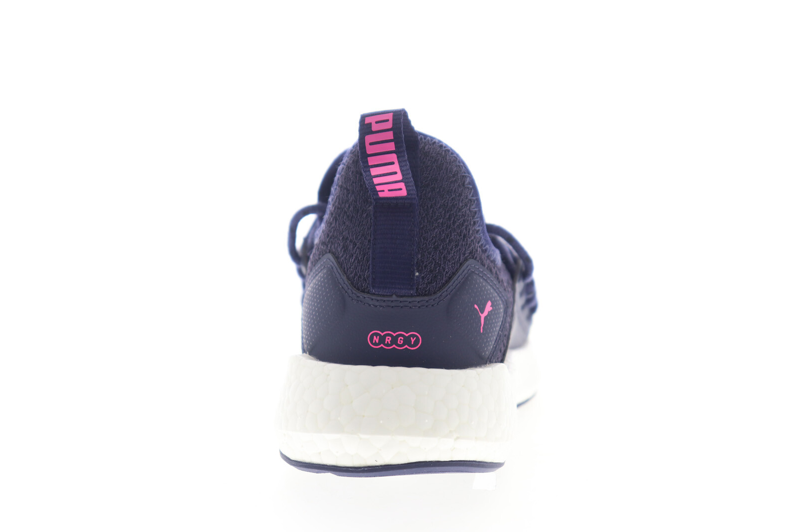 Puma NRGY Neko Knit 19147712 Womens Blue Nylon Lace up Athletic Running Shoes