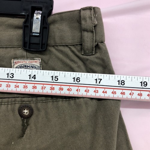 New Nikoata Relaxed Fit Casual Wear Green Shorts Size 32 Mens Buttered Twill - Picture 8 of 12