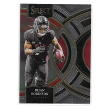 Bijan Robinson 2023 Panini Select RC Rookie Premier Level #180