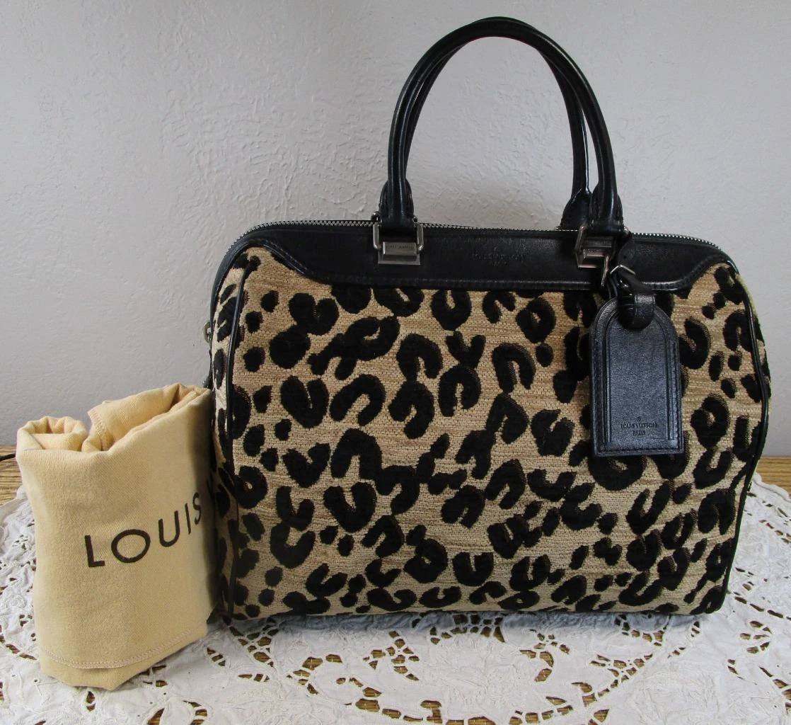 Louis Vuitton Collector Stephen Sprouse Leopard Speedy Bag