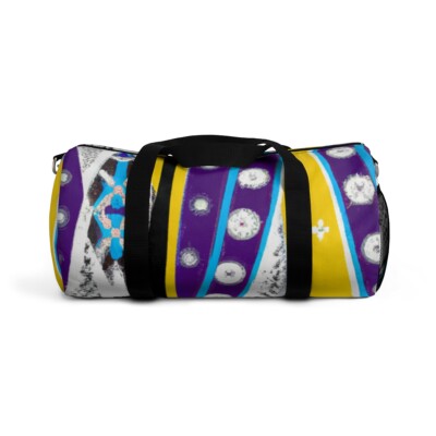 Martinique van Foxton - Geometric Pattern Duffel Travel Gym Luggage Bag
