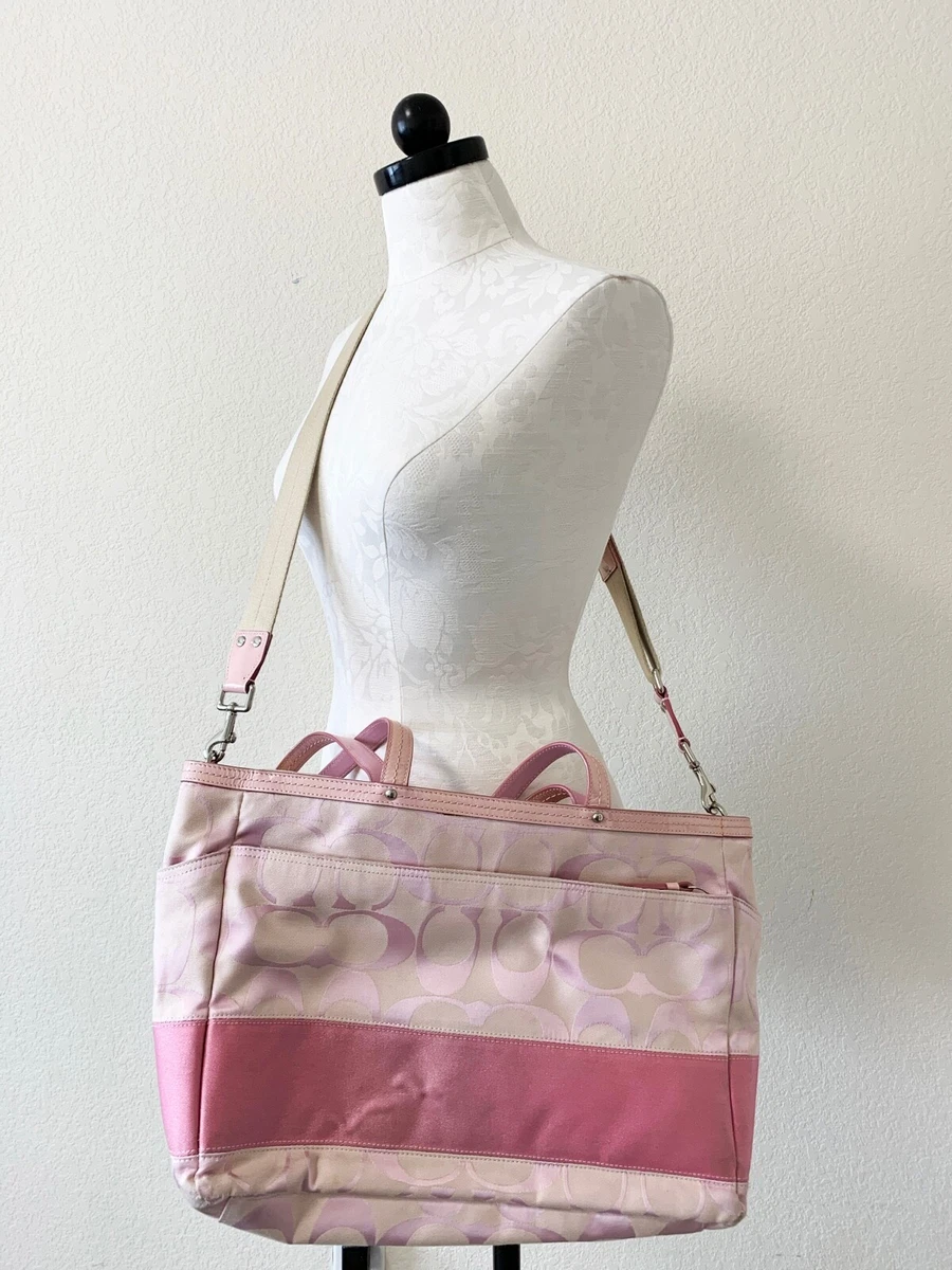 Coach baby hotsell pink bag