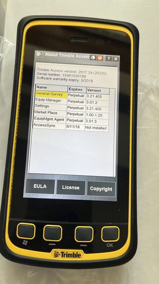 Controller Trimble Juno T41/5 (Bt, WiFi, 3G) TA2017.24 GNSS eBay