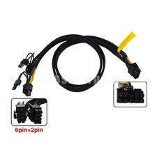 For Dell T5820 GPU Video Card Power Cable 10pin to 8pin 6 2 8pin Cord