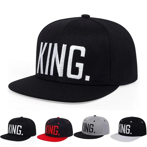 Embroidered KING Adjustable Hip-Hop Baseball Cap Snapback Hat