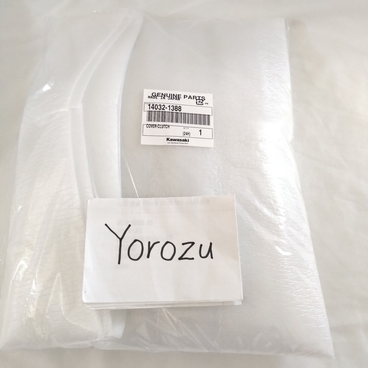 KAWASAKI Ninja ZX6 ZZR600 Clutch Cover 14032-1388 Genuine KAWASAKI Ninja ZX6 ZZR600 Clutch Cover 14032-1388 Genuine