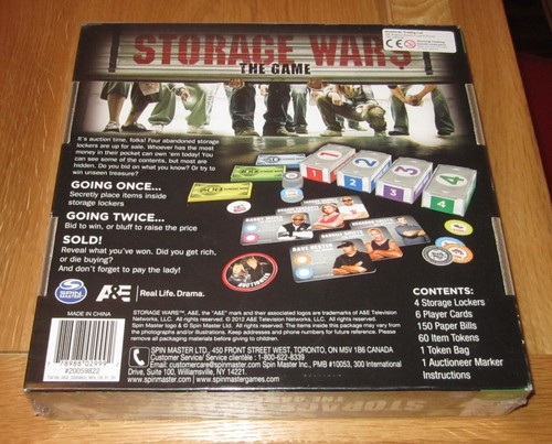 STORAGE WARS - THE GAME ( GO BID OR GO HOME - REAL LIFE DRAMA ) NEW & SEALED!!! - Picture 2 of 3