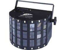 JB Systems - Party Derby 4 x 3W RGBW LEDs + 16 LED Strobes
