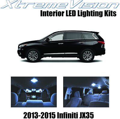 XtremeVision Interior LED for Infiniti JX35 2013-2015 (11 pcs)