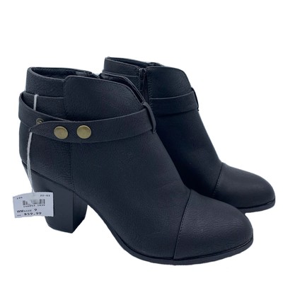 payless booties black