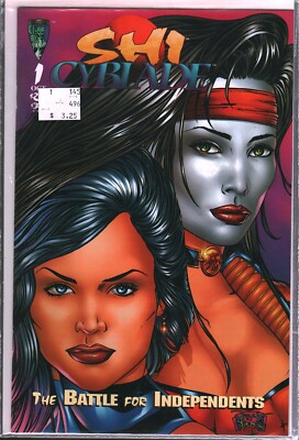 Vintage Crusade Comics Cyblade/Shi Battle for Independents #1 Comic Book 1995