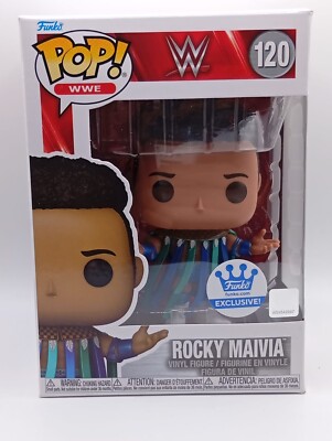 Funko Pop Wwe Rocky Maivia 120 - Top Zustand -