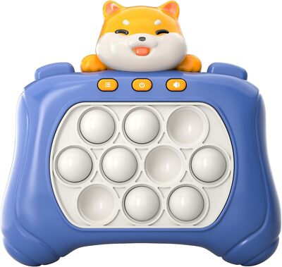 Bennol Light Up Fast Push Bubble Game, Pop Fidget Toys Handheld Quick Push Game