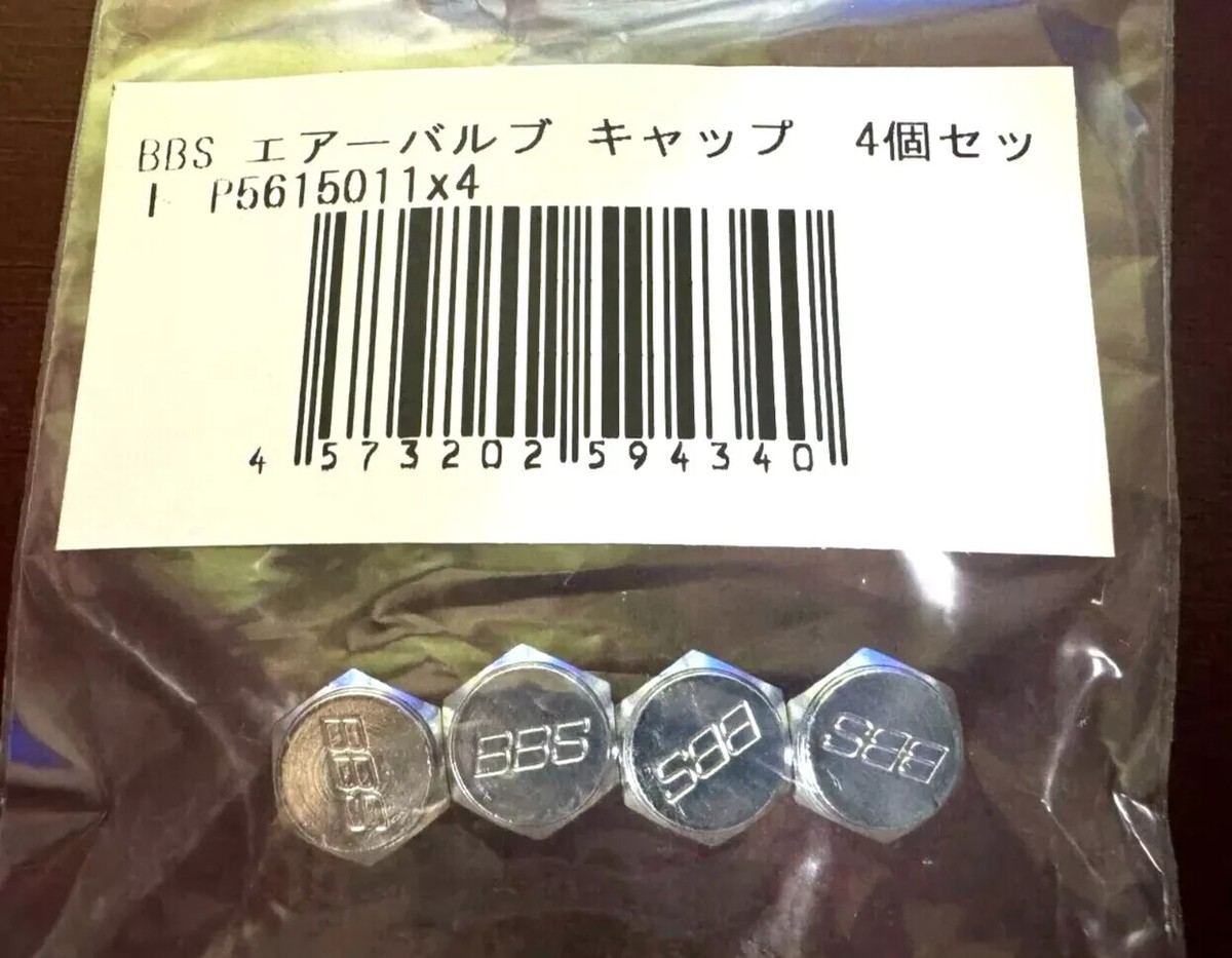 BBS Valve Caps Genuine P5615011 4Set From Japan NEW | eBay