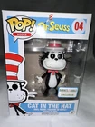 Funko POP! Dr. Seuss Cat In The Hat #04 Flocked Figure Barnes & Noble Exclusive