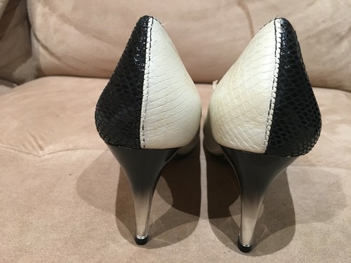 Poetic License Faithfully Yours Peep Toe Shoes Women's Size 36.5 - US 5/5.5 - Picture 6 of 12