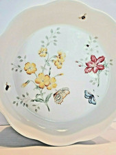 Lenox Butterfly Meadow Deep Pie Dish Plate NEW IN BOX!
