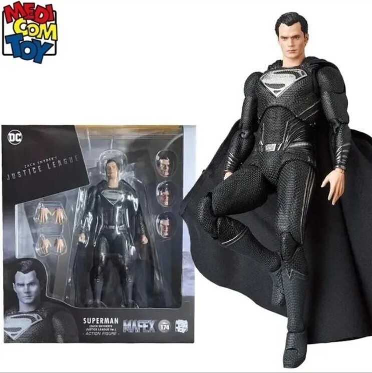 In Stock Medicom MAFEX NO.174 Zack Snyder's Justice League mafex 174 Superman (B