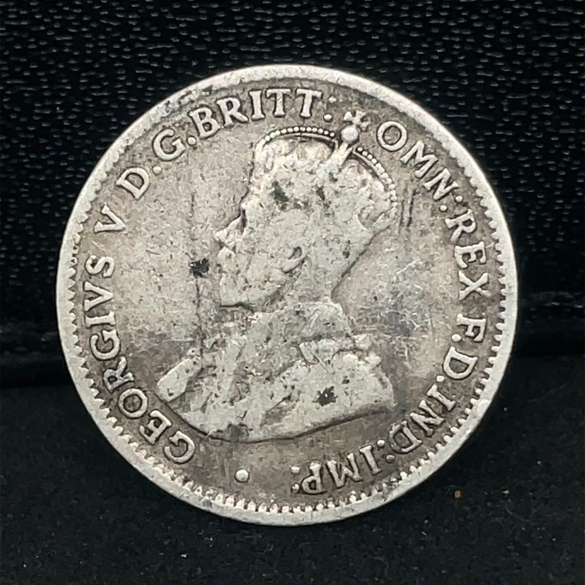 AUSTRALIA 0.925 Silver 1919 M 3 Pence Threepence Coin KM# 24 | eBay