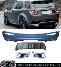 LAND ROVER DISCOVERY SPORT 5 L550 REAR BUMPER DIFFUSER TAILPIPE COVER 2020 LOOK