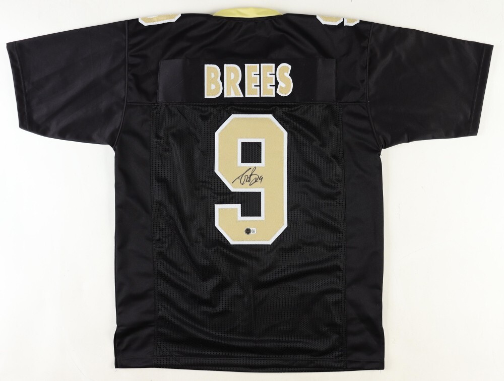 Beckett Authentication Drew Brees Signed Jersey New Orleans Saints