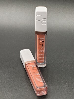2xCatrice Power Full 5 Liquid Flüssiger Lippenbalsam 4,5ml  040 Raspberry Cream 