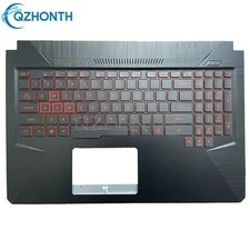 New Palmrest Backlit Keyboard Black For ASUS TUF Gaming FX504 FX504G FX80 FX80G