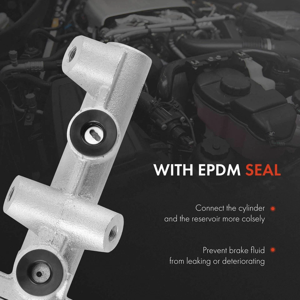 Cilindro maestro de freno para Volvo 740 1989-1992 760 1987-1990 780 88-91 68197490 Foto 3 de 4