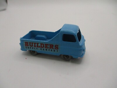 Lesney Matchbox #60A V1 Morris J-2 Pickup.Builders Supply GREY PW RESTORED NM 