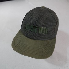 Vintage K Products Snap Back Green Hat Stine Made In USA Cap Golf Outdoor Sports