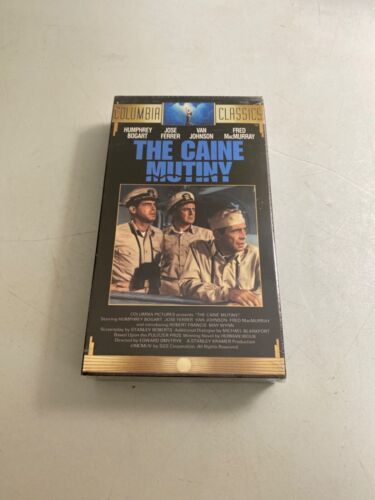 VINTAGE MOVIE " The Cane Mutiny" VHS COLLECTIBLE HUMPHREY BOGART NEW & SEALED