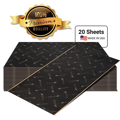 Second Skin Damplifier Butyl Sound Deadening Sheets 1mm (40 mil) - 40 sqft