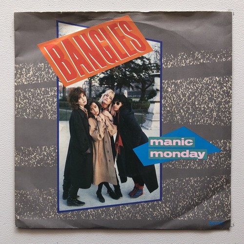 BANGLES Manic Monday b/w In A Different Light 7" 45rpm UK Picture Sleeve EX/EX