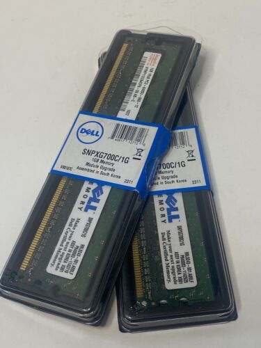2x 1GB PC2-6400 DELL SNPXG700C/1G HYNIX HYMP112U64CP8-S6 AB-C Kit