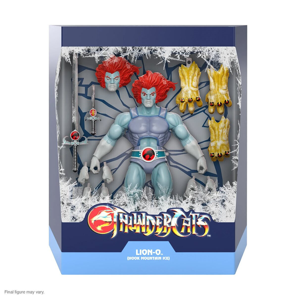 ThunderCats K Ultimates Lion-O 7-Inch Action Figure (Hook Mountain Ice) w/Acc