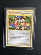Twins Supporter Trainer Card 89/102 Triumphant Set Excellent Condition