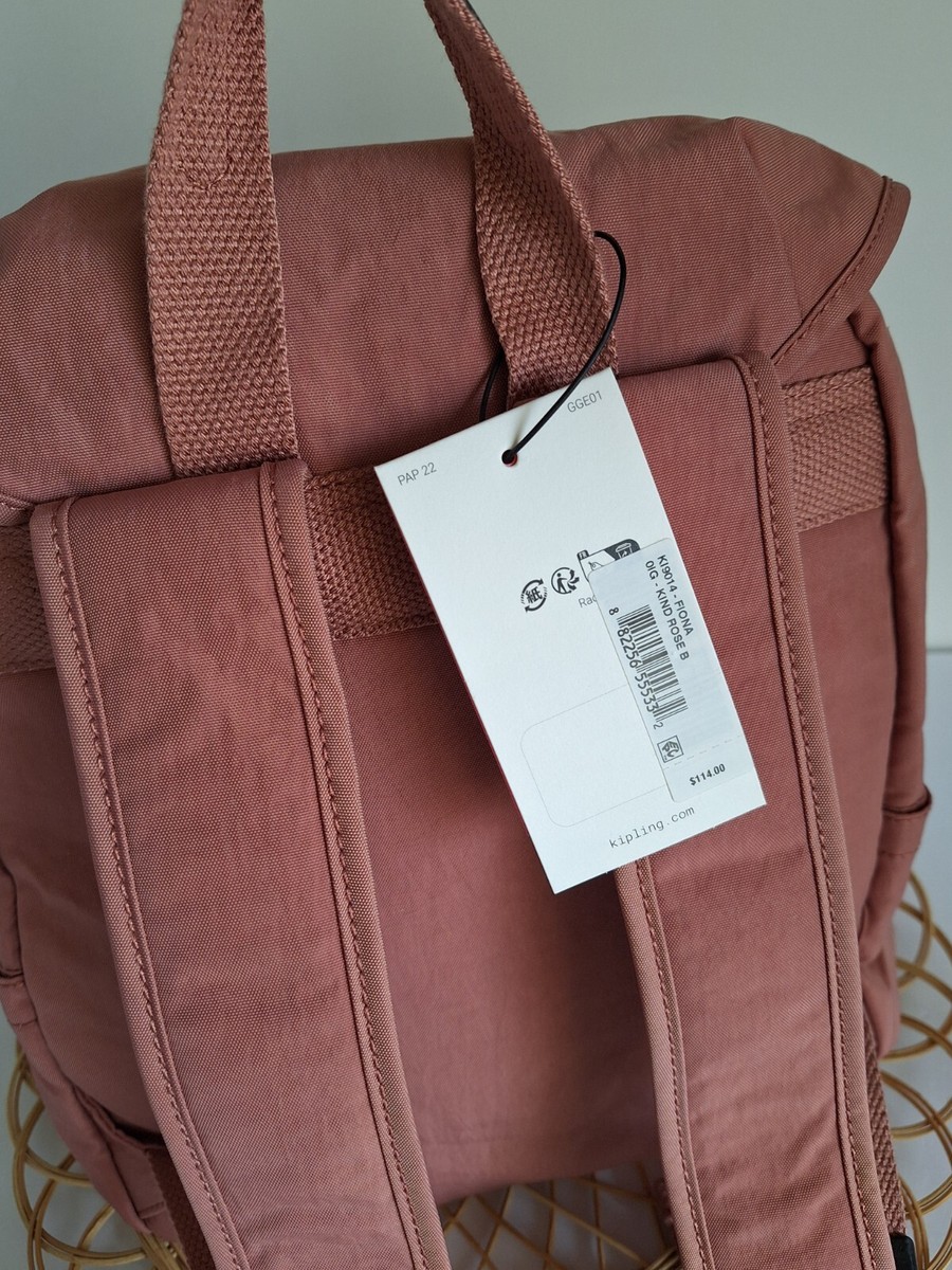 Kipling Fiona Mini Backpack Purse Kind Rose NWT NWT Kipling Fiona Backpack, Kind Rose | eBay main image 2
