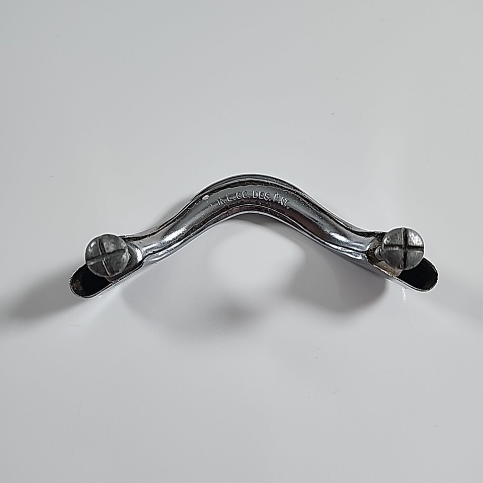 Boomerang Pull Handle Midcentury Chrome Original Youngstown Kitchen