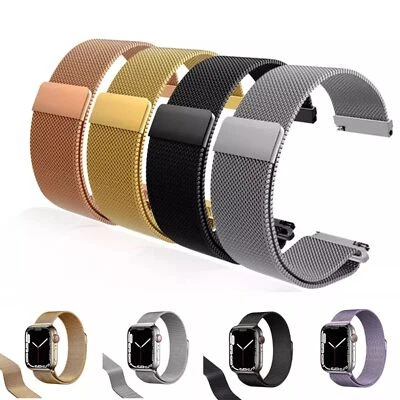 WATCH STRAPS Magnetic Milanese Watch Bands Stainless Steel Mesh Strap for Apple Watch