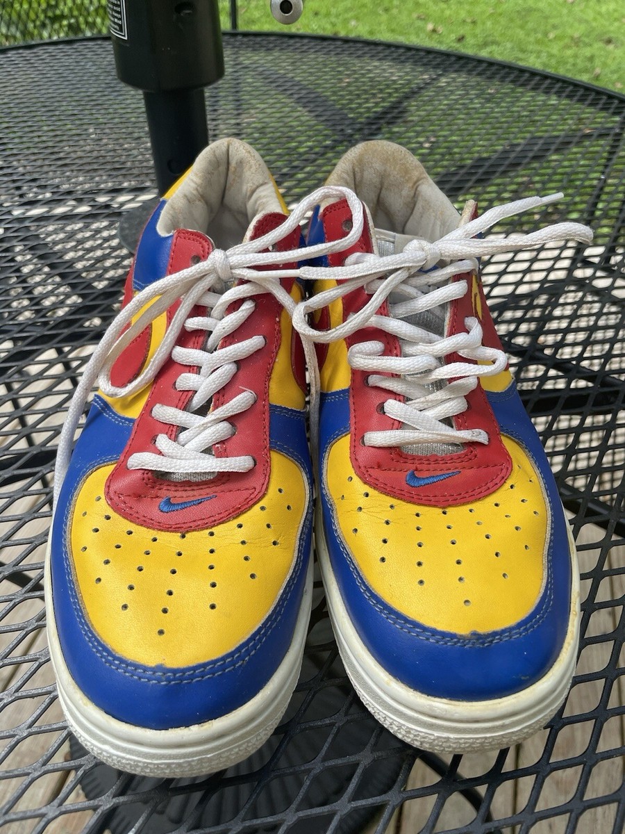Nike Air Force 1 SUPERMAN edition- US MEN 9 *rough Condition | eBay 