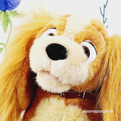 Disneyland Lady and the Tramp 10" Vintage Sears Disney Poseable Paws Dog HTF - Picture 3 of 10