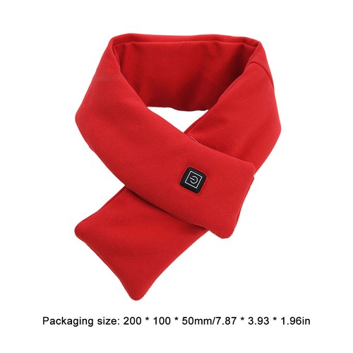 Electric Heated Scarf Washable Soft Electric Heating Scarf Cold-Proof for Winter - Picture 11 of 20