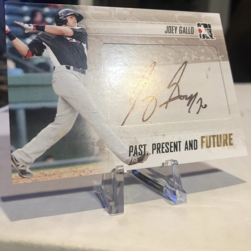 2013 In The Game Past Present & Future Auto Joey Gallo Texas Rangers - Image 3 of 4