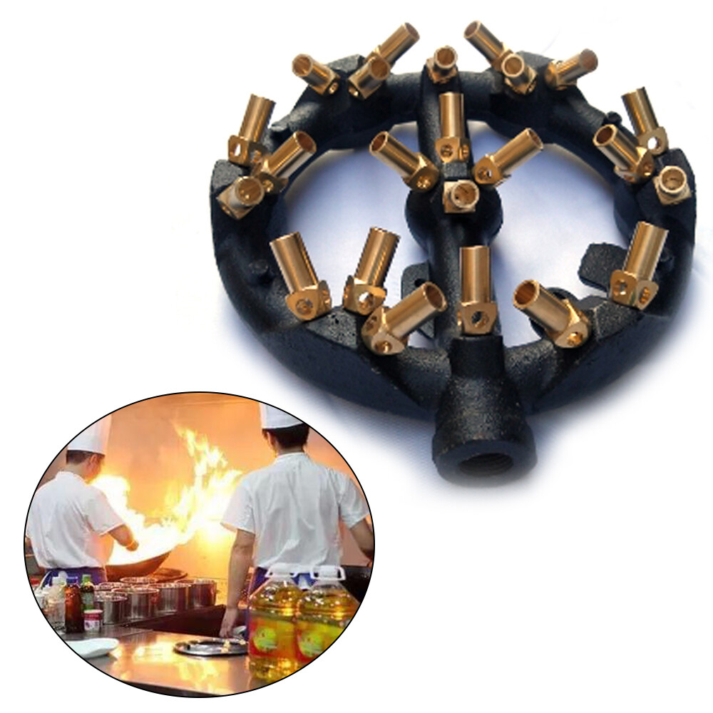 Jet Burner Natural Gas Commercial 10/20/23/32 Tips Cast Iron & Brass