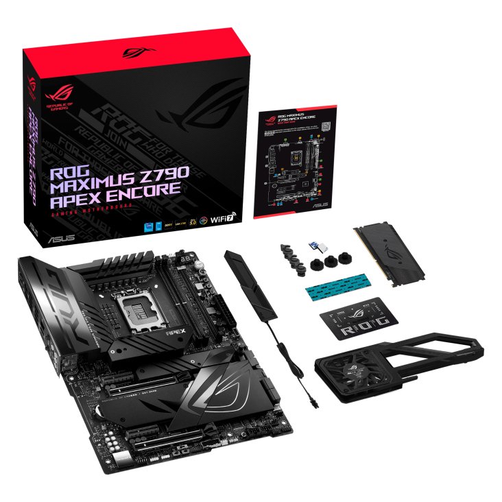 ASUS ROG MAXIMUS Z790 APEX Encore Motherboard With Intel ASUS ROG MAXIMUS Z790 APEX Encore Motherboard With Intel