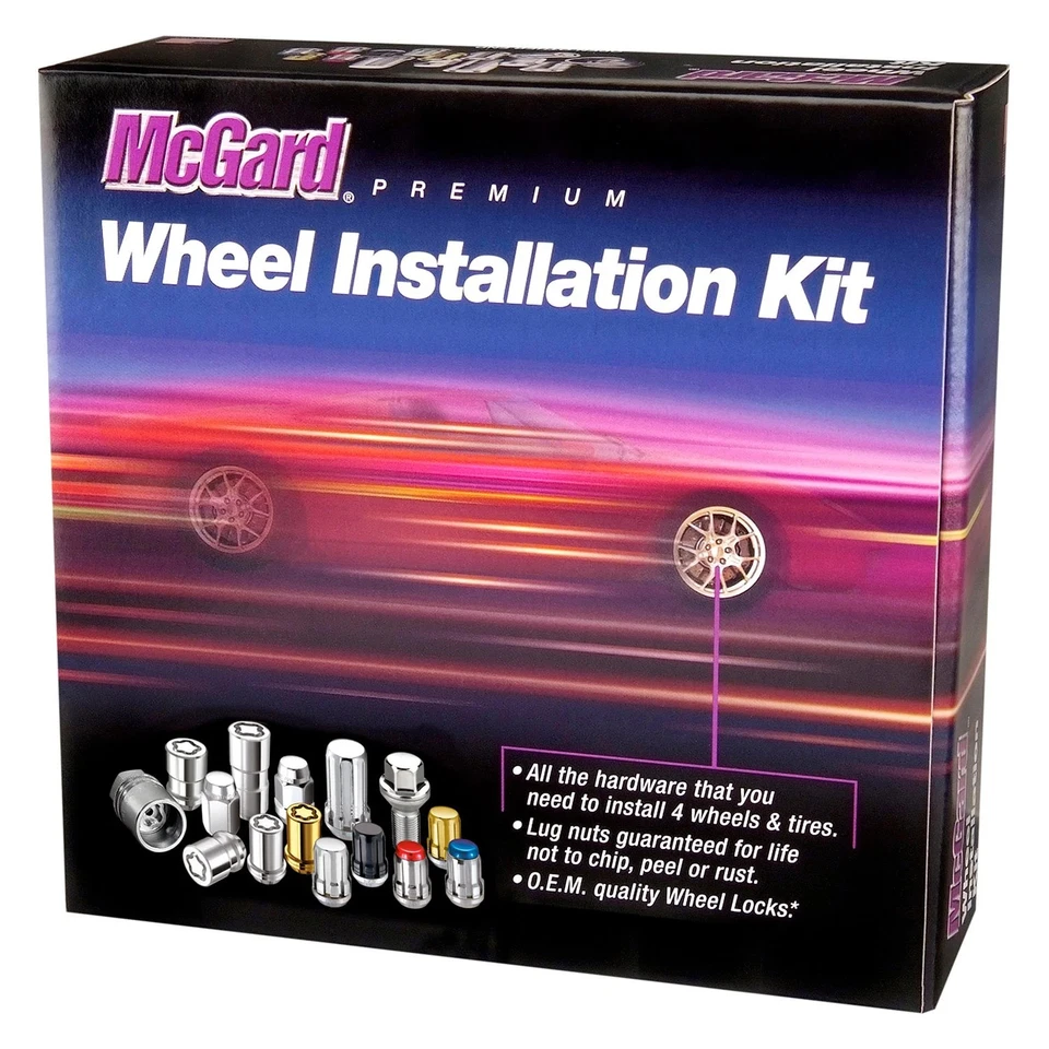 For GMC Sierra 2500 HD 01-14 Lug Wheel Installation Kit Chrome Silver Cone Seat Foto 4 de 4