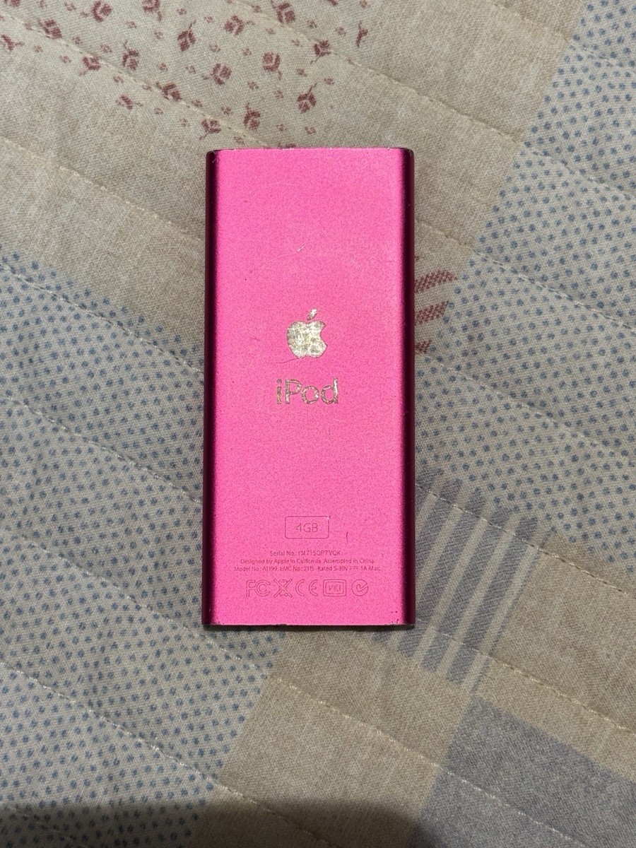 ipod nano  4GB  ピンク Apple iPod Nano 4 GB Pink - 2nd Generation (MA489LL/A