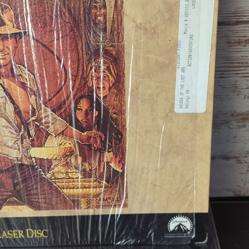 Raiders of the Lost Ark (1992, Laserdisc, LV 1376-WS) 1981 Widescreen Rental - Picture 4 of 11