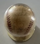 Early 80’s Montreal Expos Team Vintage Signed Baseball Carter, Perez, Dawson+++