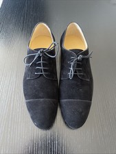 CHANEL Uniform Suede Dress Shoes - Men’s Size 39 - Used